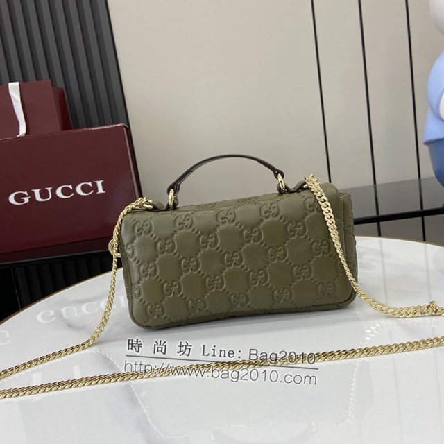Gucci專櫃古馳最新款Milano系列迷你肩背包女士手提包 jh2385型號：806017